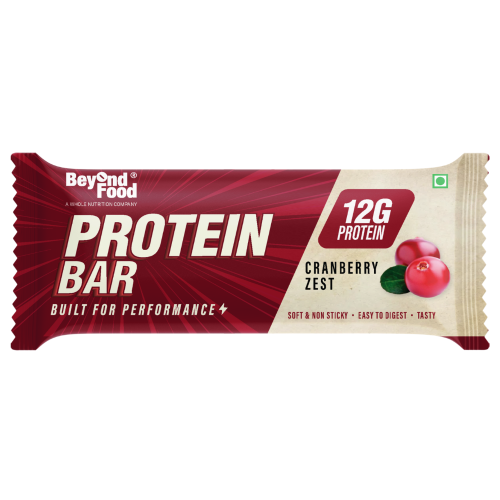Beyond Food: Protein Bars - Cranberry Zest (Pack of 6)