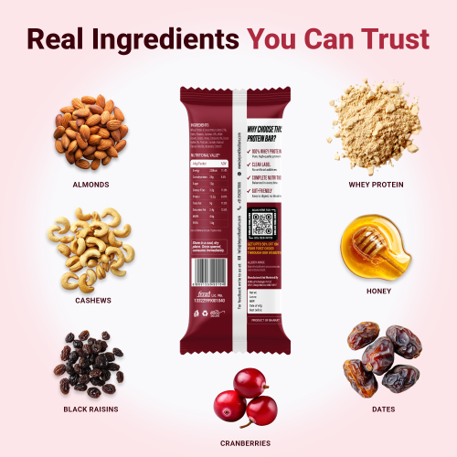 Beyond Food: Protein Bars - Cranberry Zest (Pack of 6)