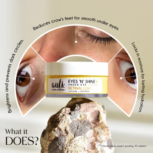 AULI: Eyes and Shine Under Eye Cream - 30 gm