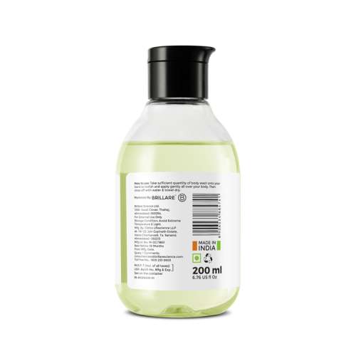 Brillare: Mint & Coconut Body Wash - 200ml
