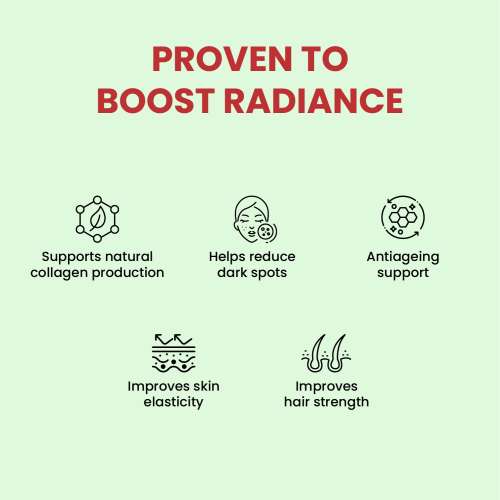 Vlado's Himalayan Organics: Vegan Collagen supplements - Advanced Marine Collagen Peptides - 100gm ( Watermelon Flavor )