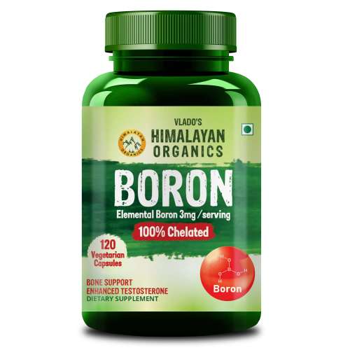 Vlado's Himalayan Organics: Magnesium Citrate (Chelated) 1000mg | Support Heart And Bone Health - 120 Veg Capsules