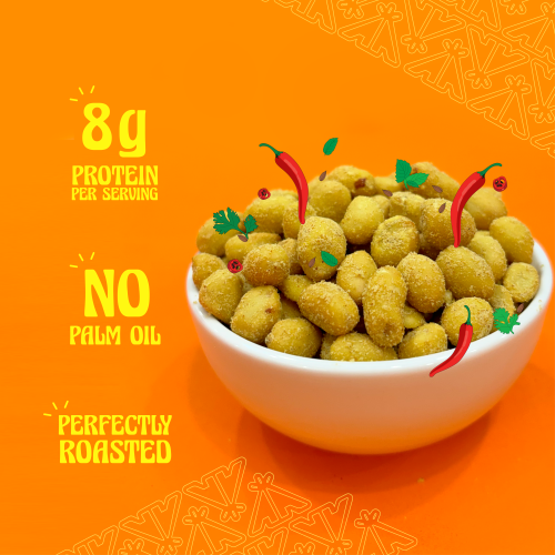 Taali: Roasted Peanuts - Hing Jeera | Pack of 4 x 140gm