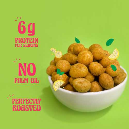Taali: Crispy Coated Peanuts - Nimboo Pudina |  Pack of 5 x 140gm