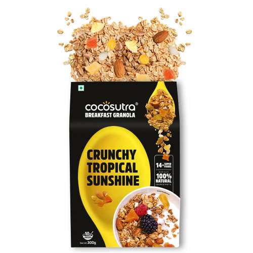 Cocosutra: Crunchy Tropical Sunshine Granola - 300gm