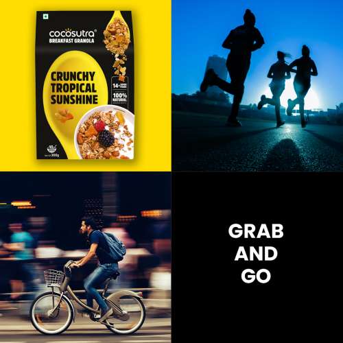 Cocosutra: Crunchy Tropical Sunshine Granola - 300gm