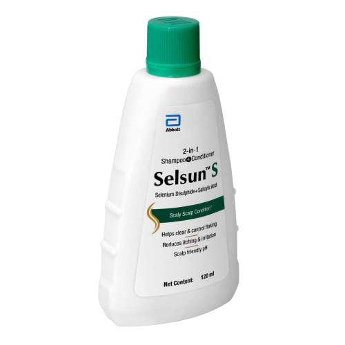 Abbott: Selsun Suspension S Anti Dandruff 2 In 1 Shampoo And Conditioner  120ml