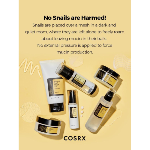 COSRX: Advanced Snail 96 Mucin Power Essence | Intense Hydration | Glass Skin | Snail Mucin | Barrier Repair | 30ml