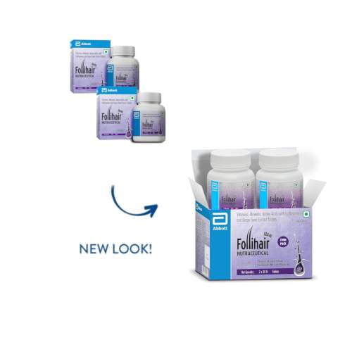 Abbott: Follihair New Vtmin  Twin Pack  30X2