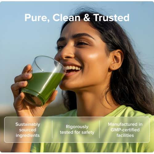 INJA Wellness: Super Greens |Complete Daily Greens for Men & Women | 7 Sachets