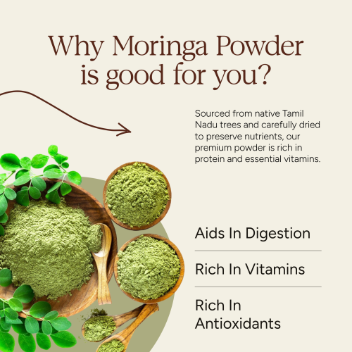 Soil Origin: Moringa Powder  100gm