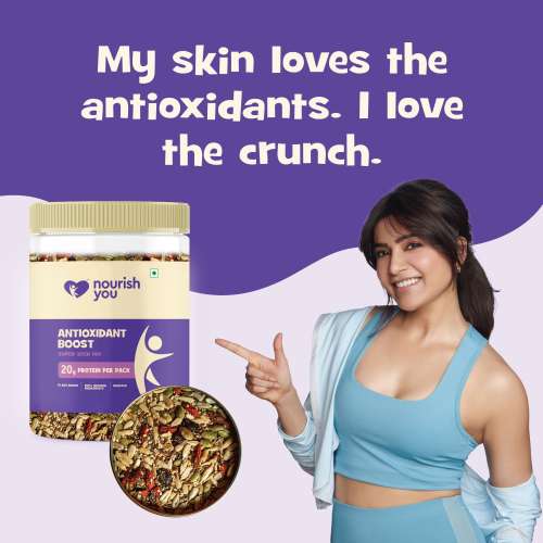 Nourish You: Antioxidant Boost Trail Nut & Super Seed Mix 300gm Jar