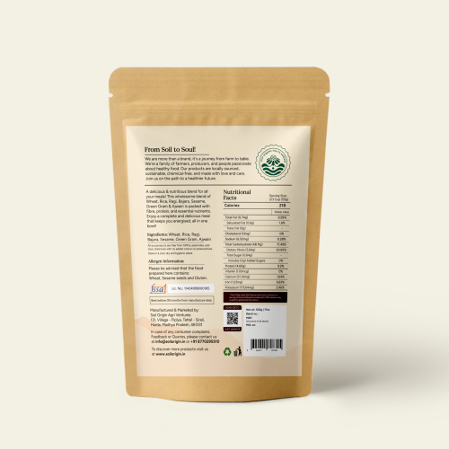 Soil Origin: Multigrain Daliya 500gm