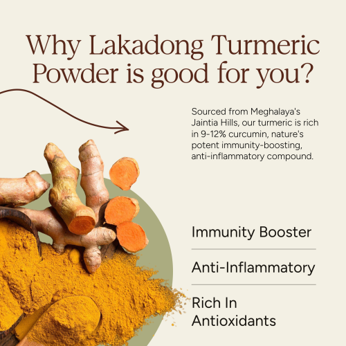 Soil Origin: Lakadong Turmeric  150gm