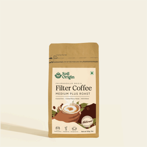 Soil Origin: Filter Coffee (Chikmangalur Origin) 100gm