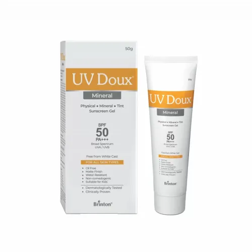 Brinton: Uv Doux Mineral Sunscreen Gel  50gm