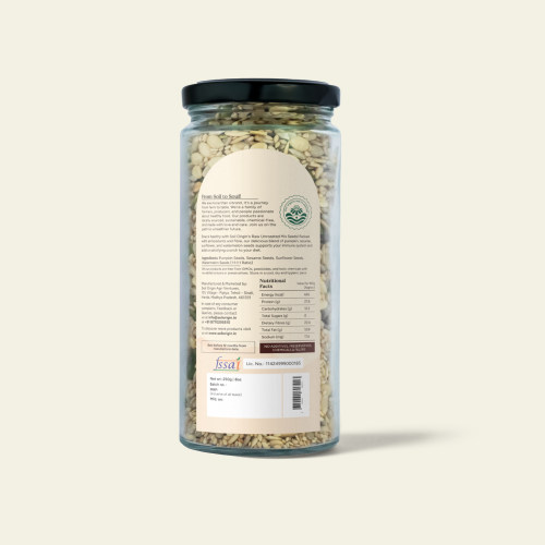 Soil Origin: Mix Seeds (4 In 1 Raw Seeds)  250gm