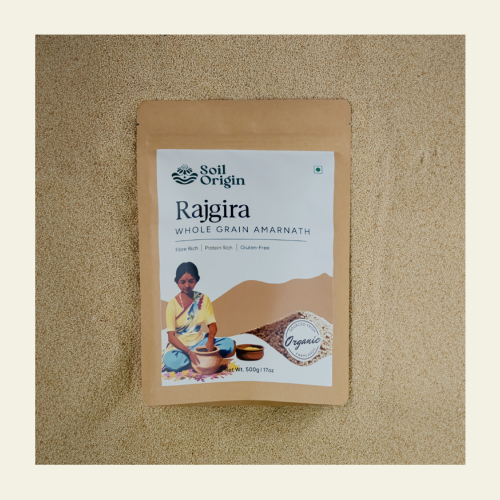 Soil Origin: Rajgira Whole (Amaranth) 500gm