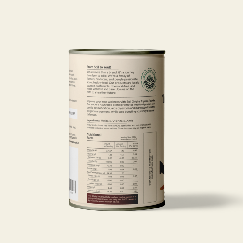 Soil Origin: Triphala Powder  100gm