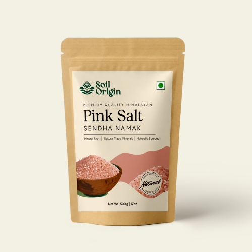 Soil Origin: Pink Himalayan Salt  500gm