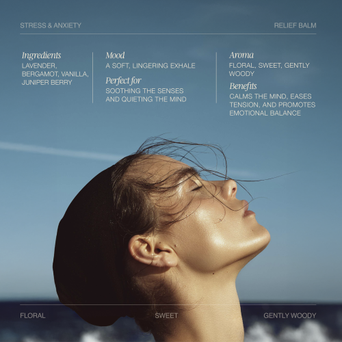 Eleme: Stress & Anxiety Relief Balm with Lavender & Bergamot for Soothing & Comfort