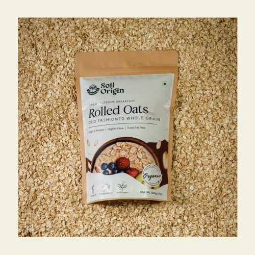 Soil Origin: Rolled Oats  500gm
