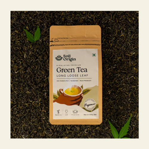 Soil Origin: Himalayan Green Tea  100gm Soil Origin: Himalayan Green Tea  100gm