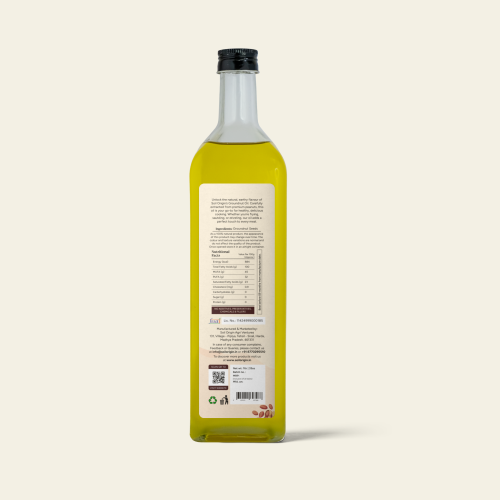 Soil Origin: Wood Pressed Groundnut Oil  500ml