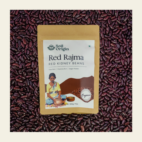 Soil Origin: Red Rajma (Kidney Beans) 500gm