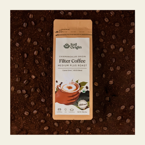 Soil Origin: Filter Coffee (Chikmangalur Origin)  250gm