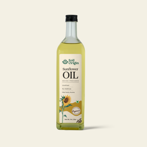Soil Origin: Wood Pressed Sunflower Oil  500ml