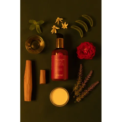Eleme: Rose & Lavender Lightweight Body Milk with Chamomile & Pro Vitamin B5