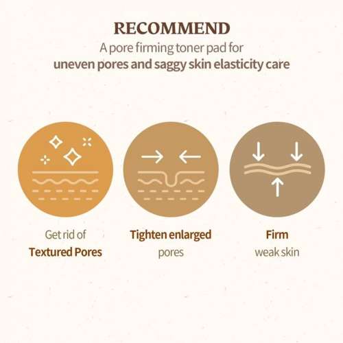 Skinfood: Acorn Pore Peptide Pad Toner Pad 250gm 60 Sheets