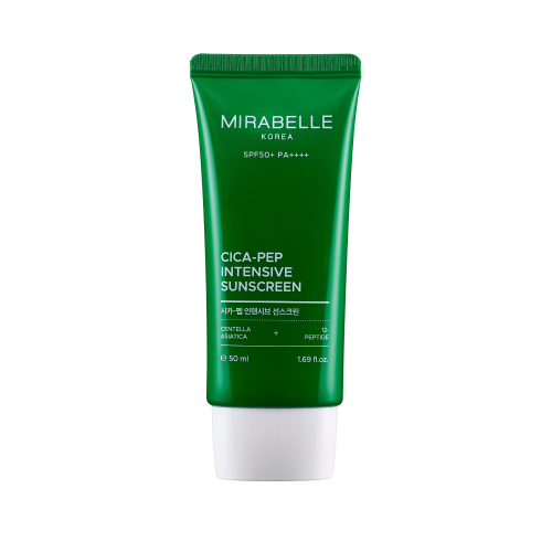 Mirabelle: Cica + Peptide Intensive Sunscreen