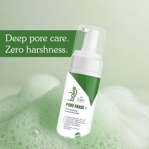 Bake Cosmetics: Pore Erase + Foaming Face Wash   100ml