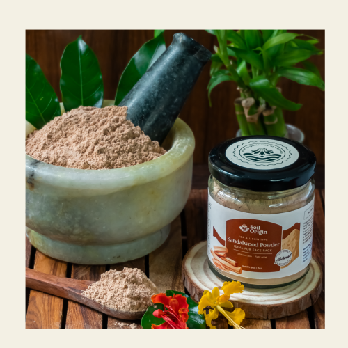Soil Origin: Sandalwood Powder 80gm