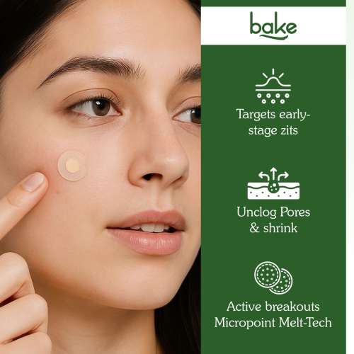 Bake Cosmetics: Zit Erase Micro point Patches   Pack of 9 Patches  30gm