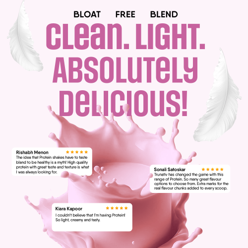 TruNativ: Pro Blend Whey Protein  Rose Milk  216gm