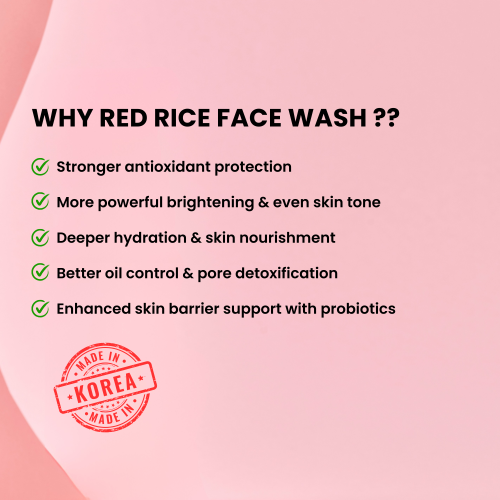 Mirabelle: Red Rice Deep Cleansing Face Wash