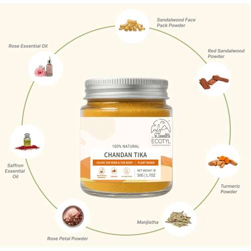 Ecotyl: Chandan Teeka  50gm