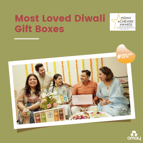 Omay Foods: Festive Luxe Diwali Gift Box  1400gm