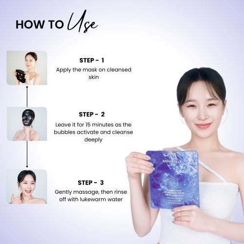 Mirabelle: Bubble-Pop Sparkling Mask
