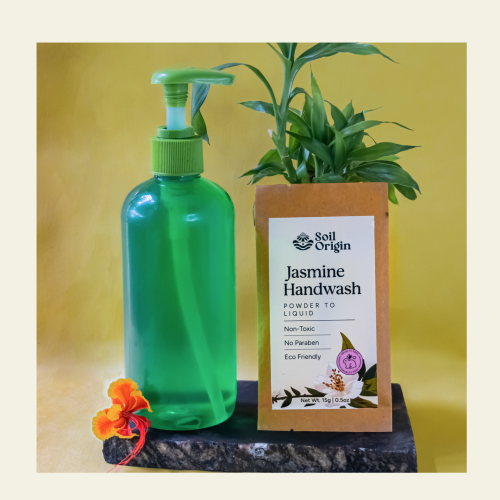 Soil Origin: Powder to Liquid Handwash (Jasmine)  250ml