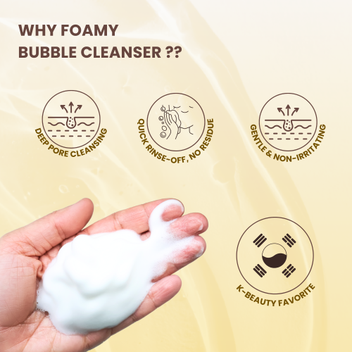 Mirabelle: Snail Miin Pure Bubble Cleanser