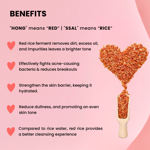 Mirabelle: Red Rice Deep Cleansing Face Wash