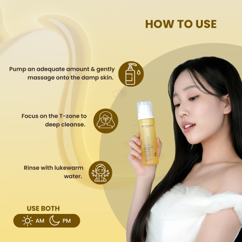 Mirabelle: Snail Miin Pure Bubble Cleanser