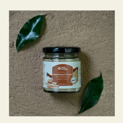 Soil Origin: Sandalwood Powder 80gm