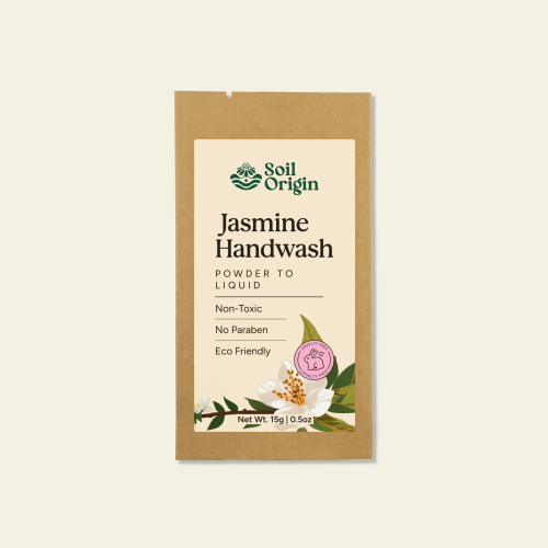 Soil Origin: Powder to Liquid Handwash (Jasmine)  250ml