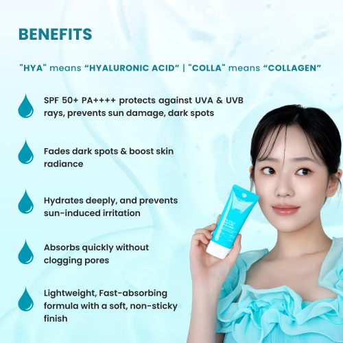 Mirabelle: Hya-Colla Moisture Sunscreen