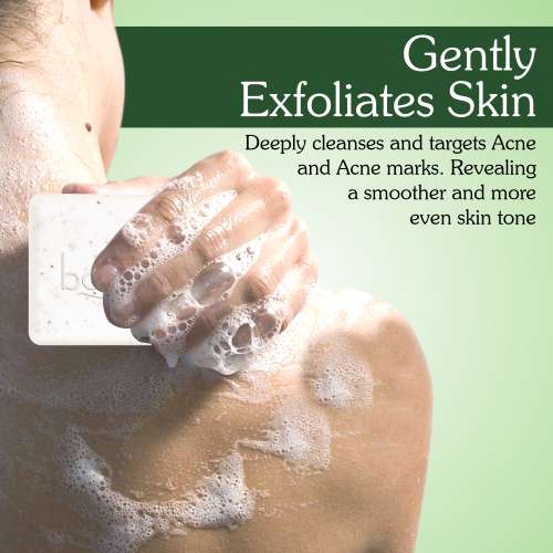 Bake Cosmetics: 2% Salicylic Acid Soap with Niacinamide for Body & Back Acne  Pack of 3(100gm x 3)